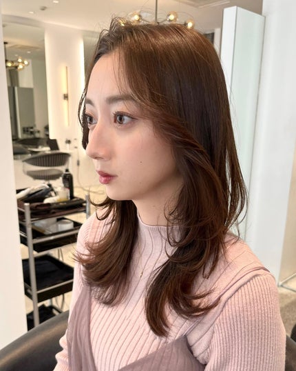 HARUNA on LIPS 「.大人な女性らしい上品なヘアスタイル🌟🌟.顔周りと、全体的なレ..」(4枚目)