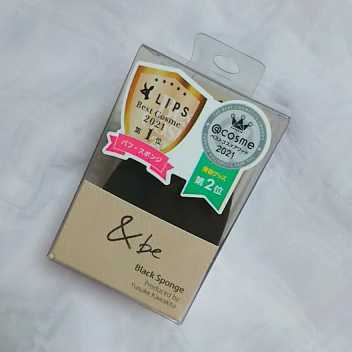&be ブラックスポンジ/&be/パフ・スポンジを使ったクチコミ(3枚目)