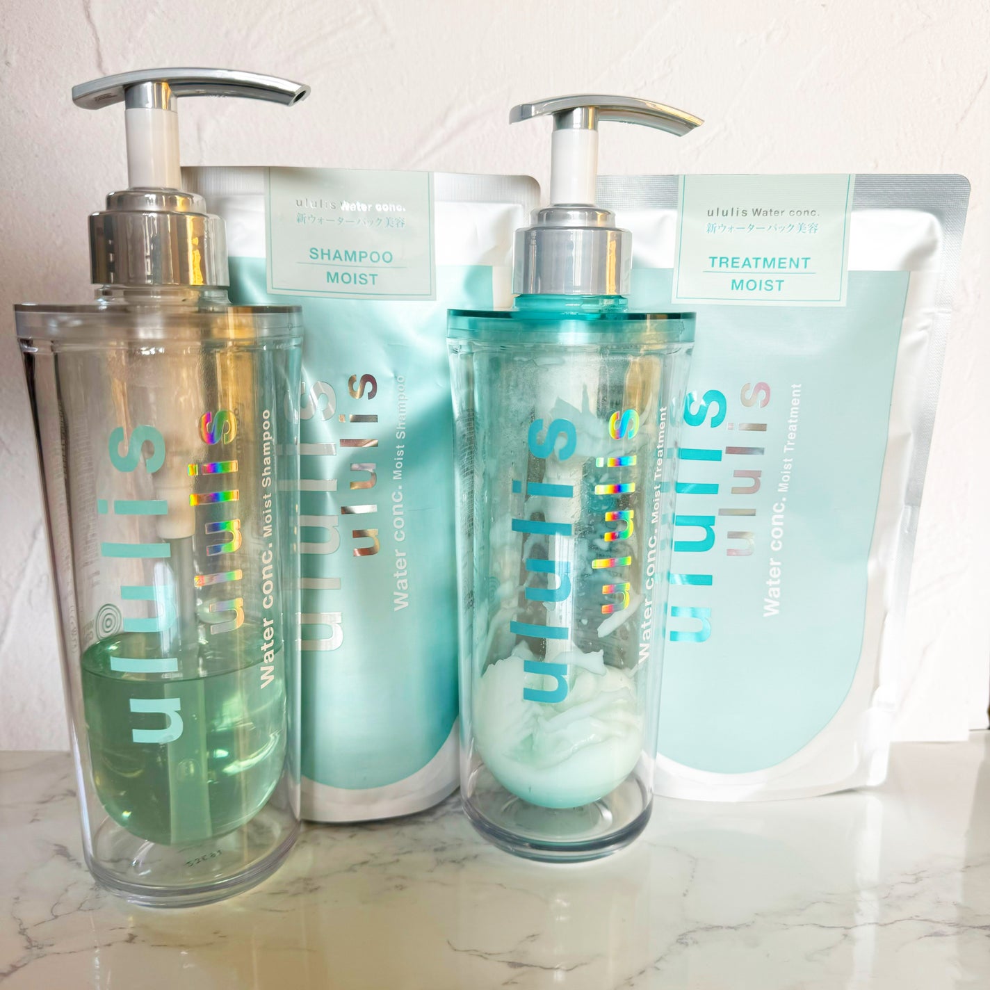 ウォーターコンク モイストシャンプー/ヘアトリートメント/ululis/市販シャンプーを使ったクチコミ(3枚目)