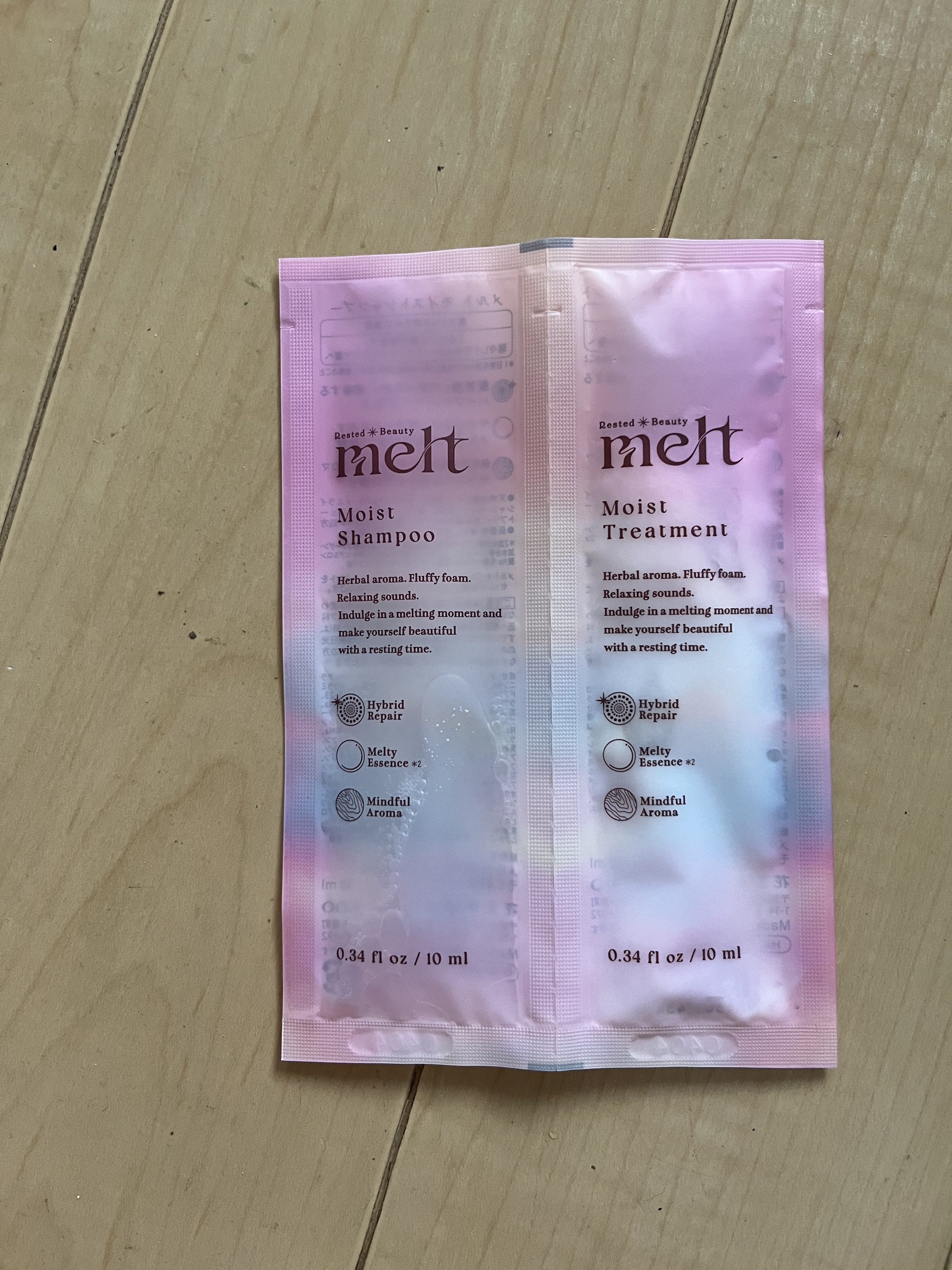 メルト モイストシャンプー／トリートメント/melt/市販シャンプーを使ったクチコミ（1枚目）