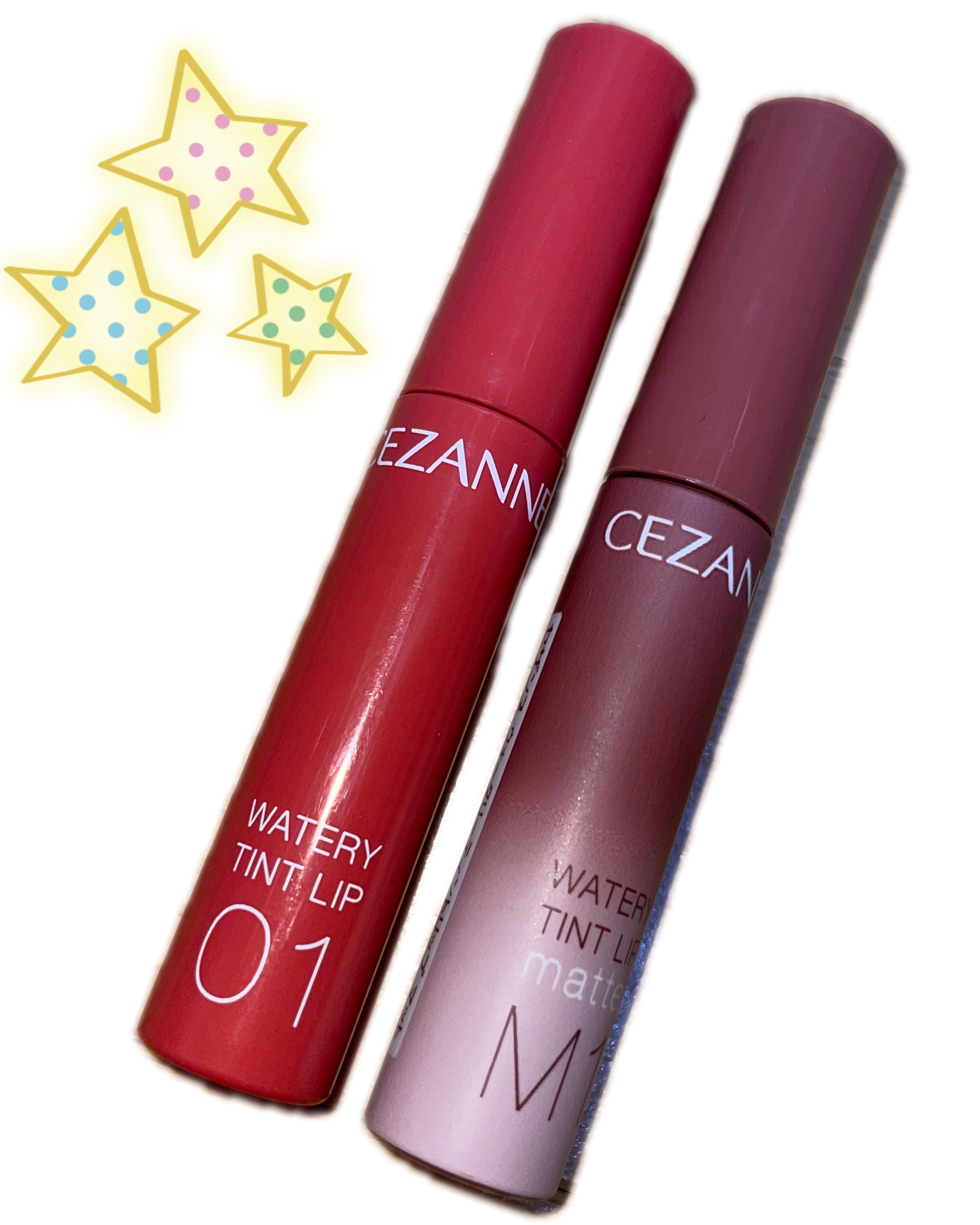 ウォータリーティントリップ/CEZANNE/リップティントを使ったクチコミ（1枚目）