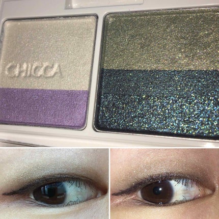 フローレスグロウ リッドテクスチャー アイシャドウ/CHICCA/アイシャドウパレットを使ったクチコミ(1枚目)