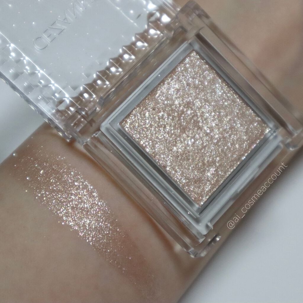 シングルカラーアイシャドウ/CEZANNE/単色アイシャドウを使ったクチコミ(2枚目)