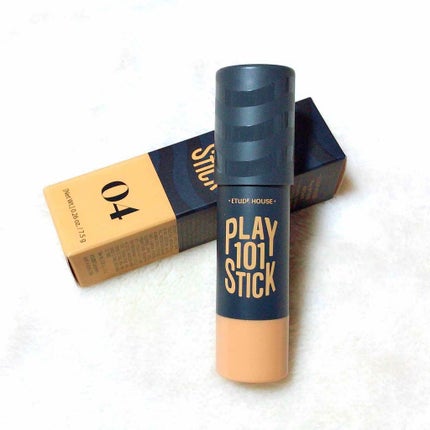 プレイ101スティック ファンデーション/ETUDE/その他ファンデーションを使ったクチコミ(2枚目)