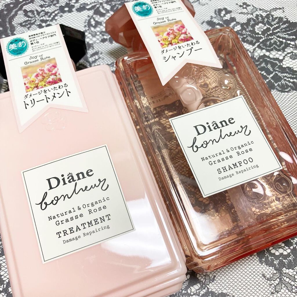 グラースローズの香り/シャンプー＆トリートメント/ダイアン/市販シャンプーを使ったクチコミ（1枚目）