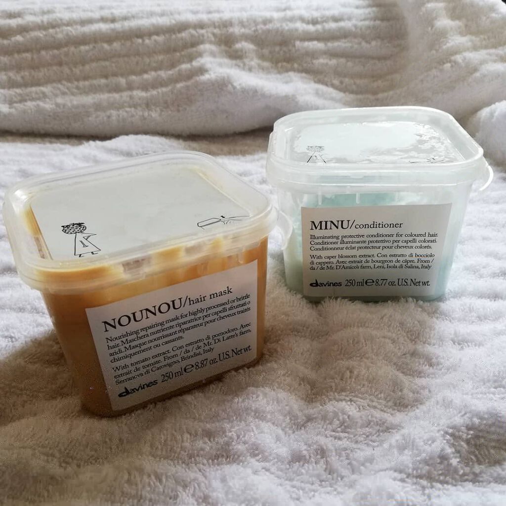 ダヴィネス　エッセンシャル　ヌヌ　コンディショナー　ヘアマスクセット 試してみた】ダヴィネス ダヴィネスエッセンシャル ヌヌ