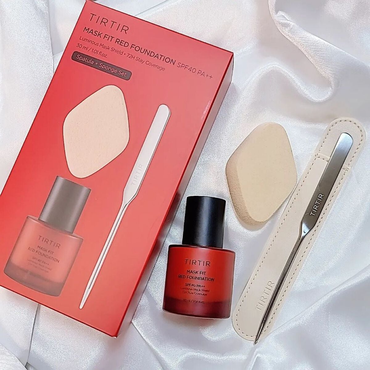 マスクフィットレッドファンデーション/TIRTIR(ティルティル)/リキッドファンデーションを使ったクチコミ(2枚目)
