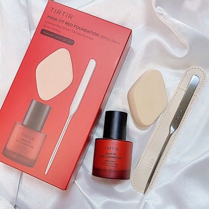 マスクフィットレッドファンデーション/TIRTIR(ティルティル)/リキッドファンデーションを使ったクチコミ(2枚目)