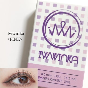 Lens Rang
Iwwinka
<PINK>

・商品名:Iwwinka
・使用期限:1 Month (2pcs)
・原産国:韓国
・度数範囲:0.00〜10.00
・含水率:38%±2%
・DIA