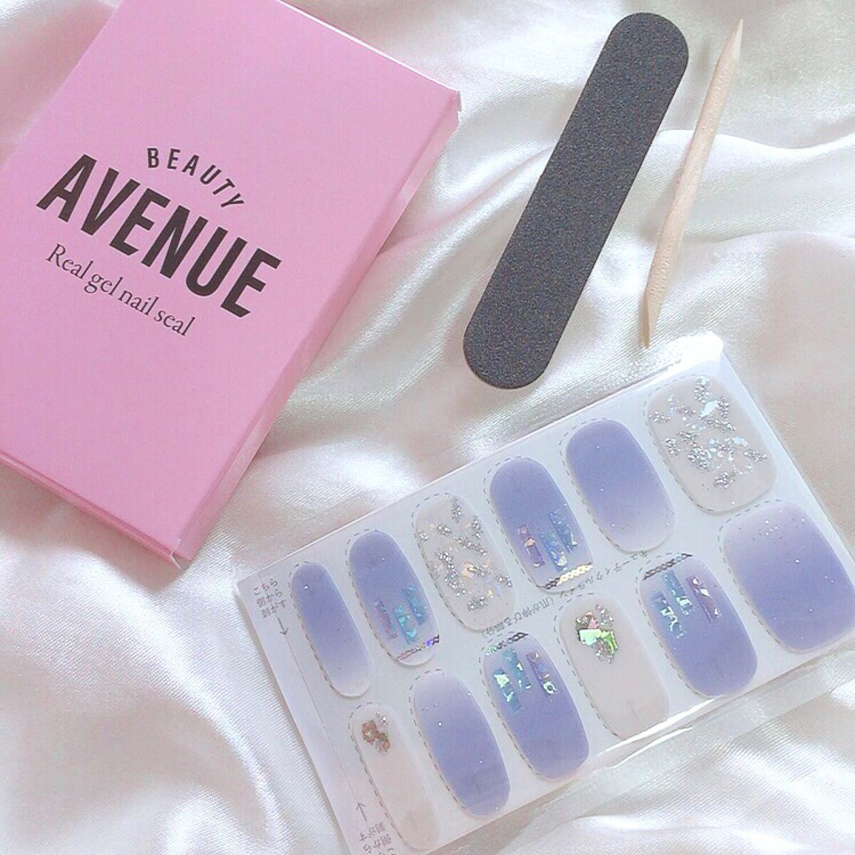リアルジェルネイルシール/BEAUTY AVENUE/ネイルシールを使ったクチコミ（2枚目）