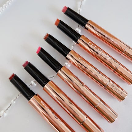 ボリューマイジングフォンデュリップ/Coralhaze/口紅を使ったクチコミ(3枚目)