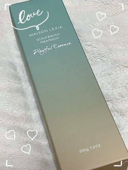 スカルプ&ボディトリートメント プレイフルエッセンス/MAISON LEXIA/頭皮トリートメントを使ったクチコミ(4枚目)