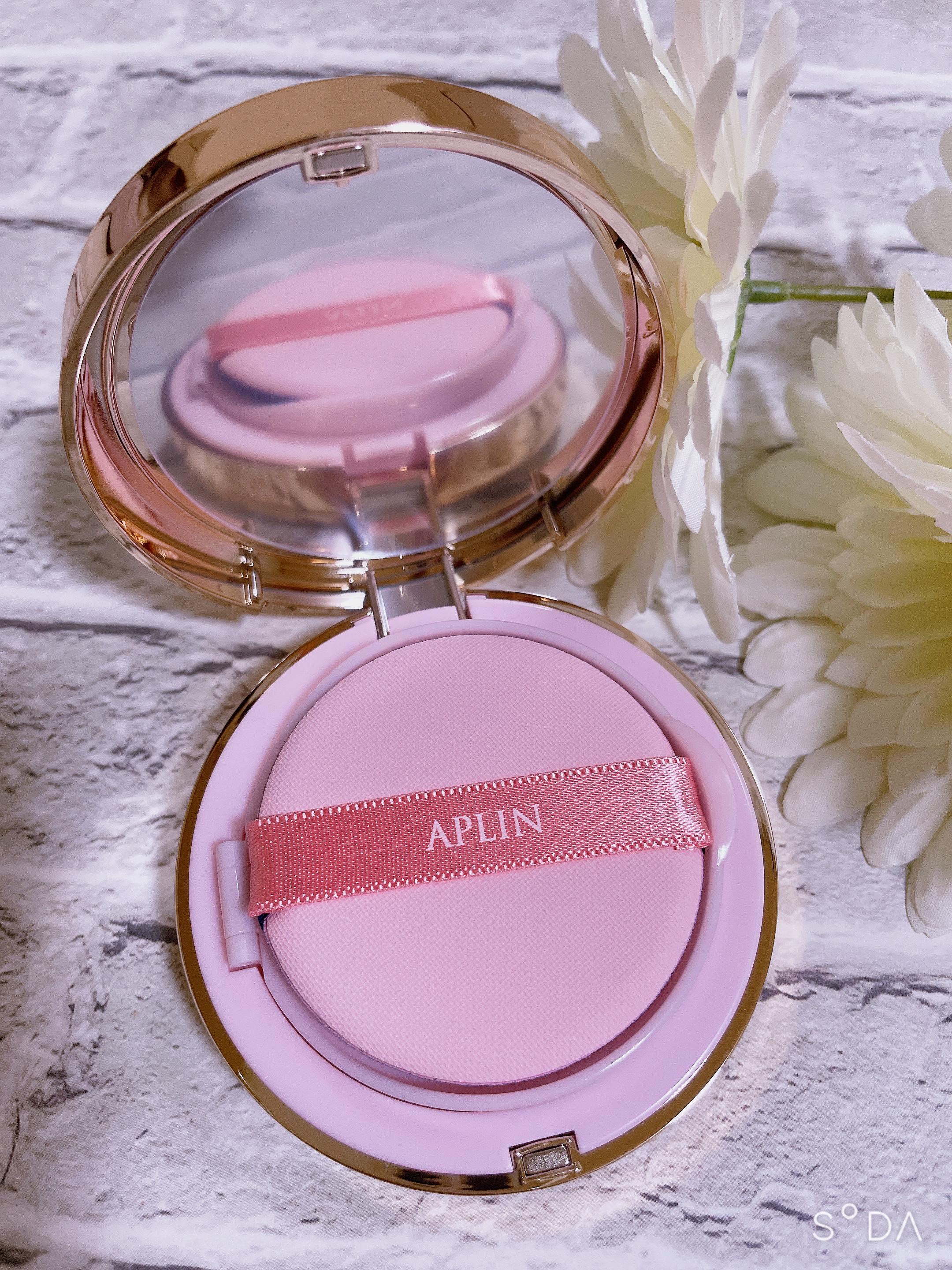 ピンクティーツリーカバーアップグロウクッション/APLIN/クッションファンデーションを使ったクチコミ（3枚目）