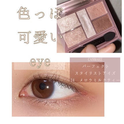 パーフェクトスタイリストアイズ/キャンメイク/アイシャドウパレットを使ったクチコミ(1枚目)