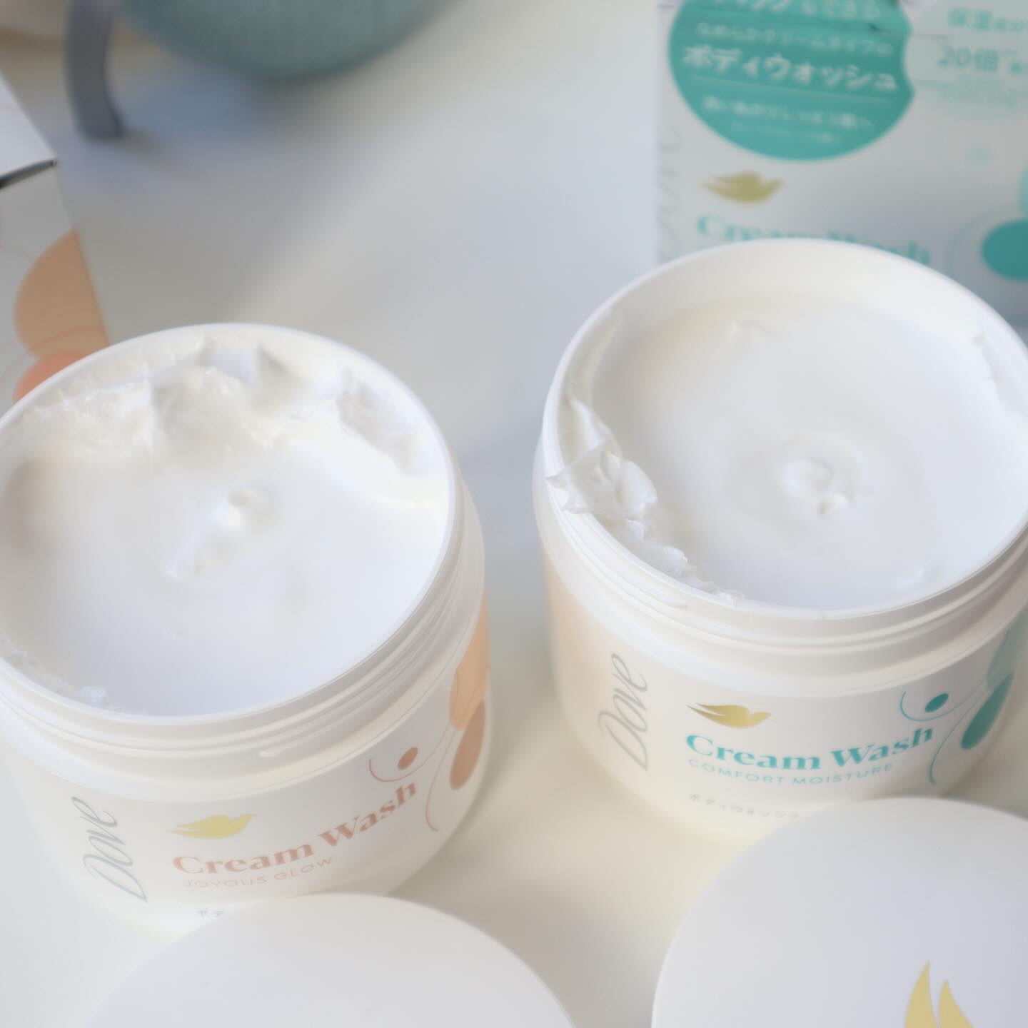 ダヴ クリームボディウォッシュ コンフォートモイスチャー/ダヴ/ボディソープを使ったクチコミ（2枚目）