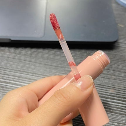 ジューシーラスティングティント/rom&nd/リップティントを使ったクチコミ(3枚目)