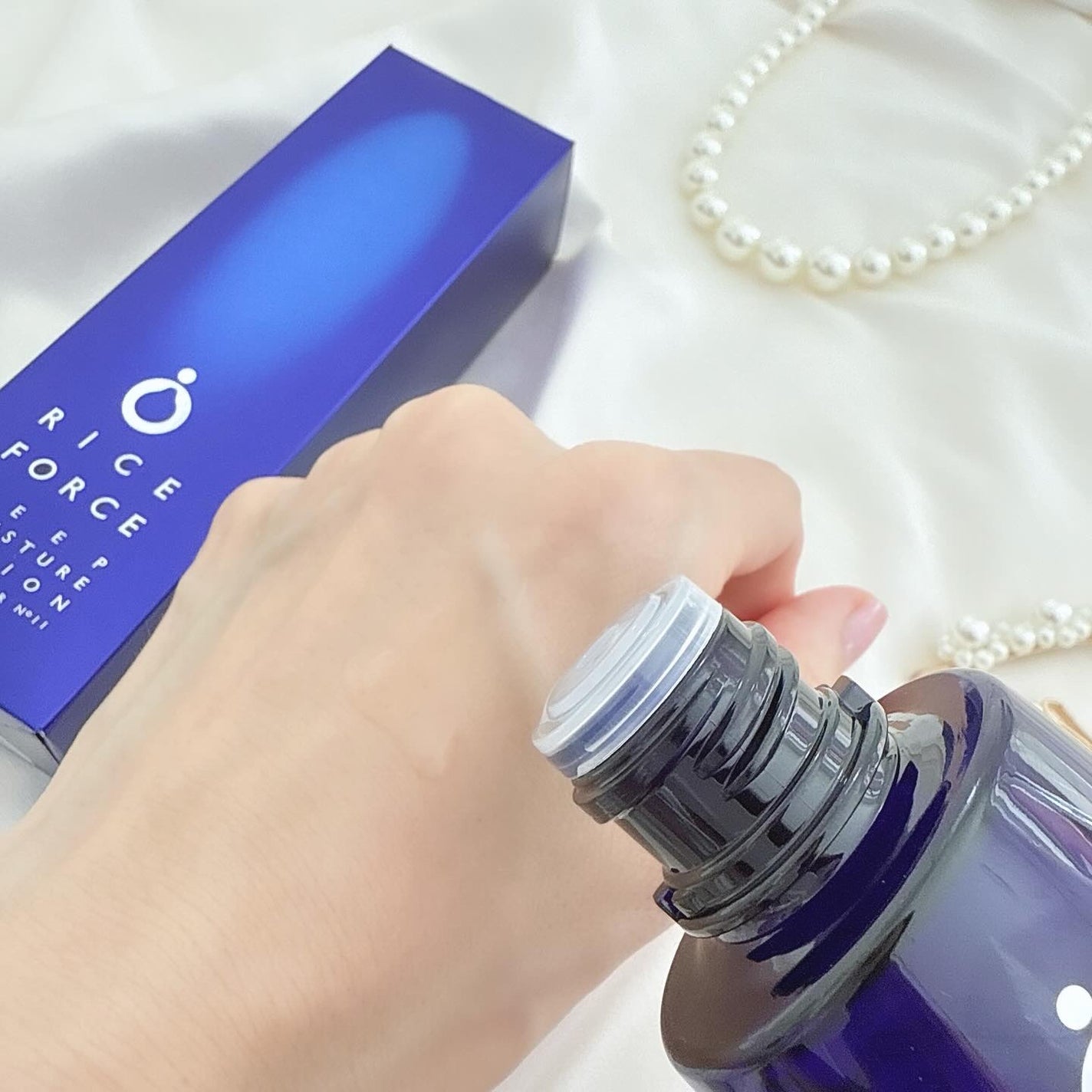 ディープモイスチュアローション/ライスフォース/化粧水を使ったクチコミ(3枚目)