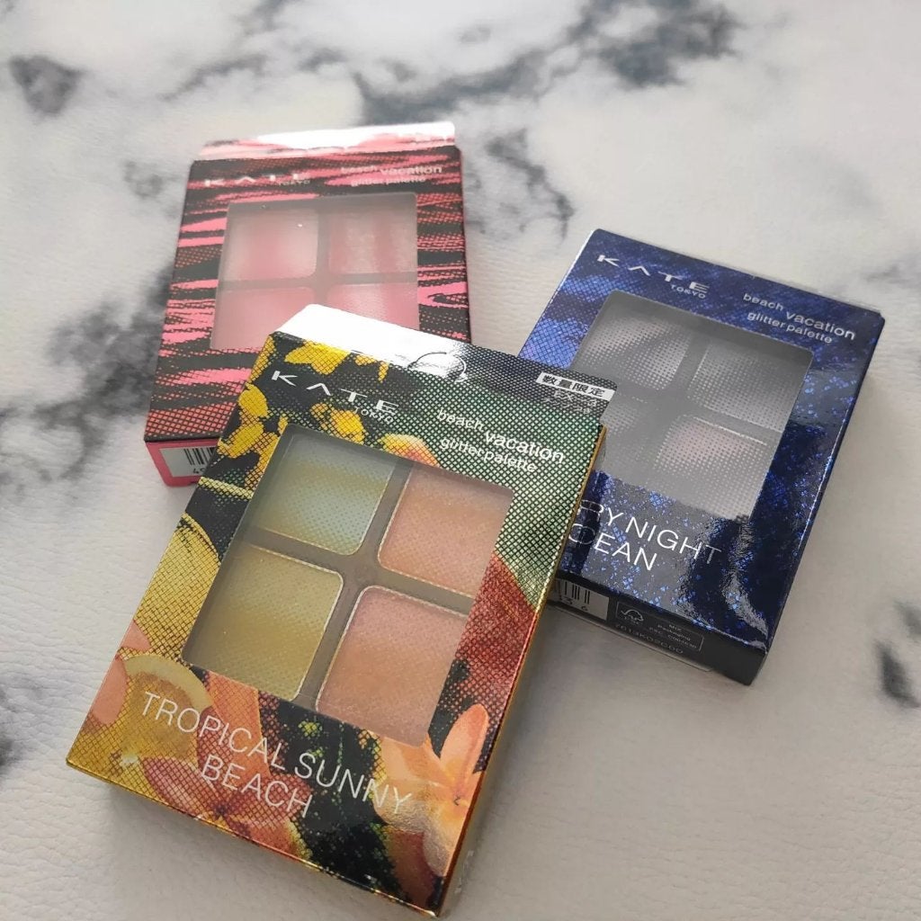 ビーチバカンスグリッターパレット/KATE/アイシャドウパレットを使ったクチコミ(7枚目)