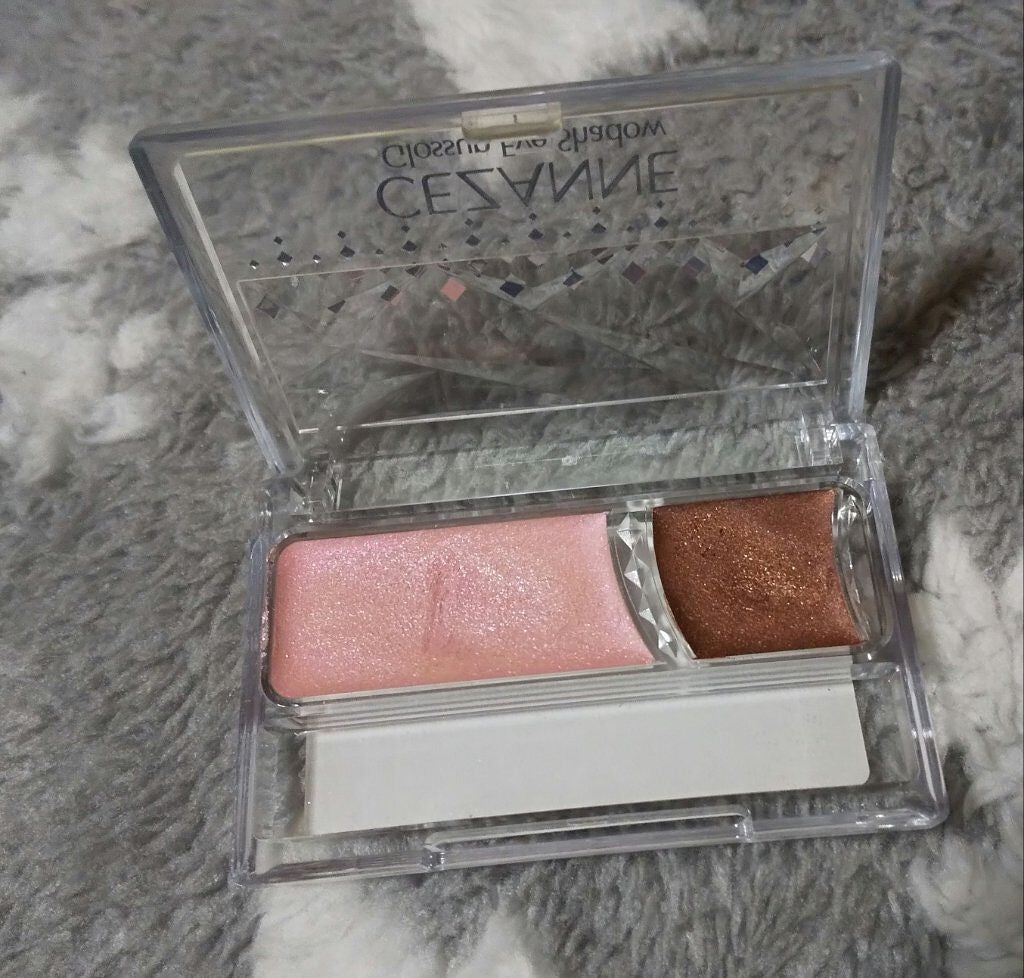 グロスアップアイシャドウ/CEZANNE/アイシャドウパレットを使ったクチコミ(2枚目)