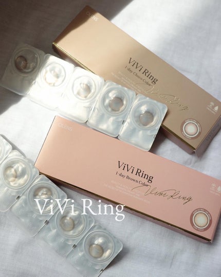 ViVi Ring 1day/OLENS/ワンデー(1DAY)カラコンを使ったクチコミ(1枚目)