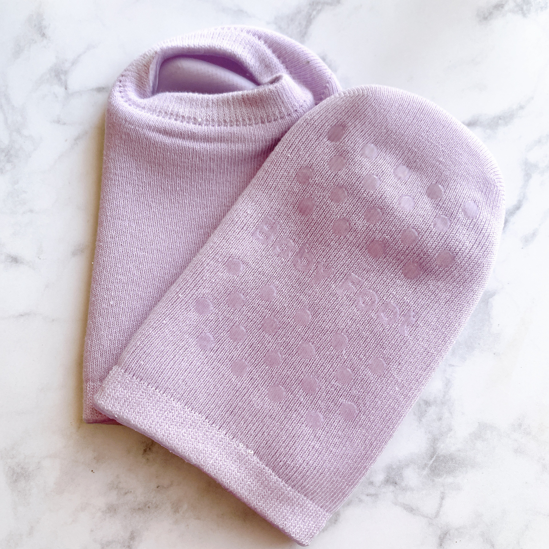 ベビーフット 保湿密封ソックス 限定ラベンダー/ベビーフット/レッグ・フットケアを使ったクチコミ（2枚目）