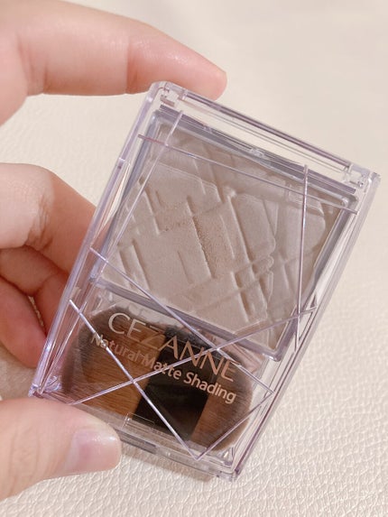 ナチュラルマットシェーディング/CEZANNE/シェーディングを使ったクチコミ(4枚目)