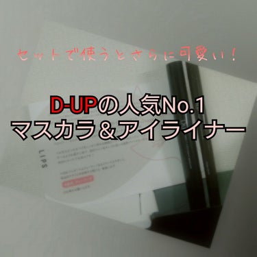 【旧品】パーフェクトエクステンション マスカラ/D-UP/マスカラを使ったクチコミ（1枚目）