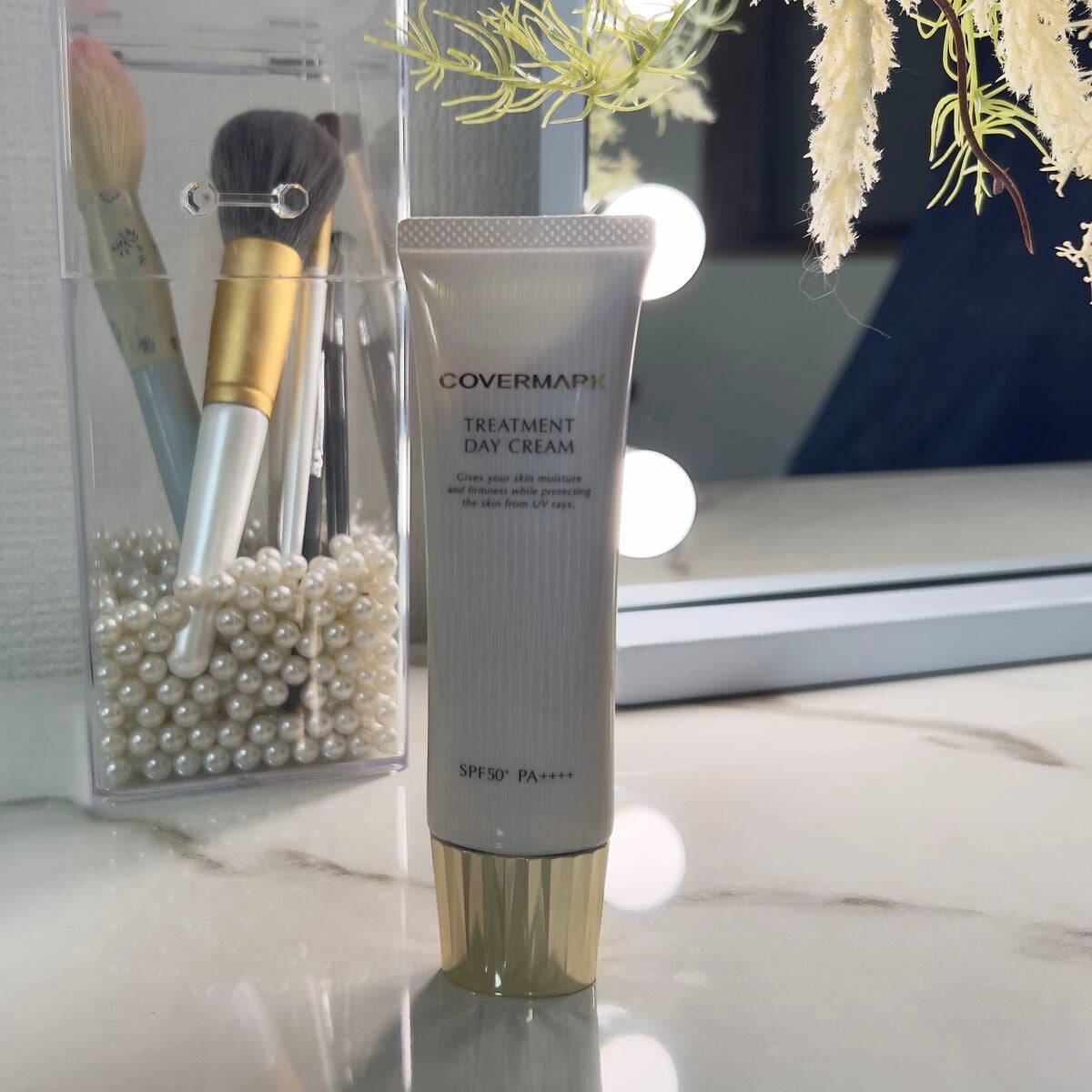 トリートメント デイ クリーム/COVERMARK/日焼け止めクリームを使ったクチコミ(2枚目)