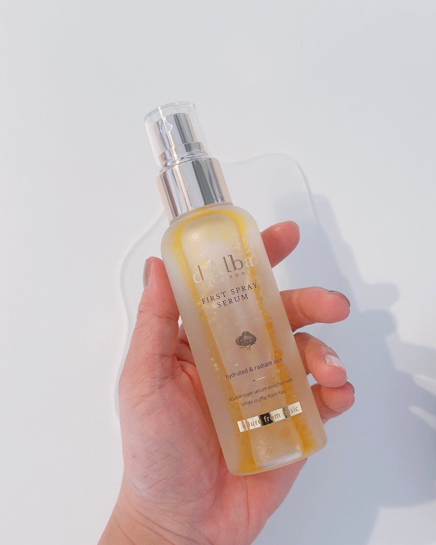 ダルバ ホワイトトリュフファーストスプレーセラム/ダルバ/ミスト状化粧水を使ったクチコミ(5枚目)