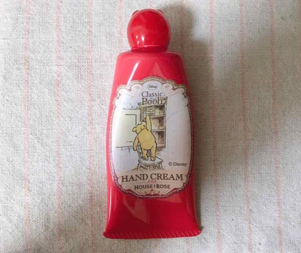 earth fragrance🧸のクチコミ「ハウスオブローゼのクラシックプー ハンドクリームPC ピーチコンポートの香り30g🍑
お菓子.....」(1枚目)