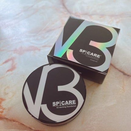 V3 エキサイティングファンデーション/SPICARE/クッションファンデーションを使ったクチコミ(5枚目)