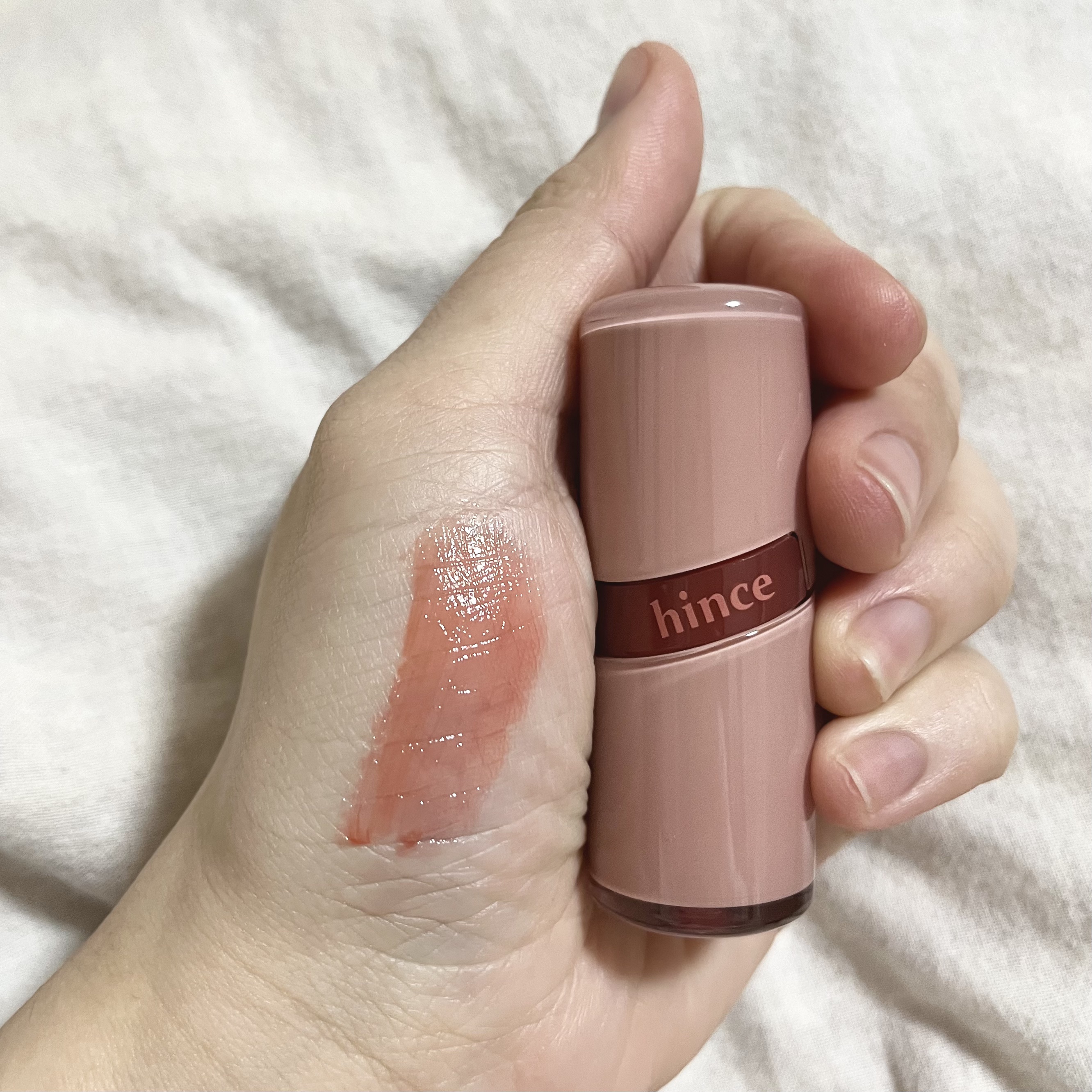 デューイーリキッドチーク/hince/リキッドチークを使ったクチコミ（3枚目）