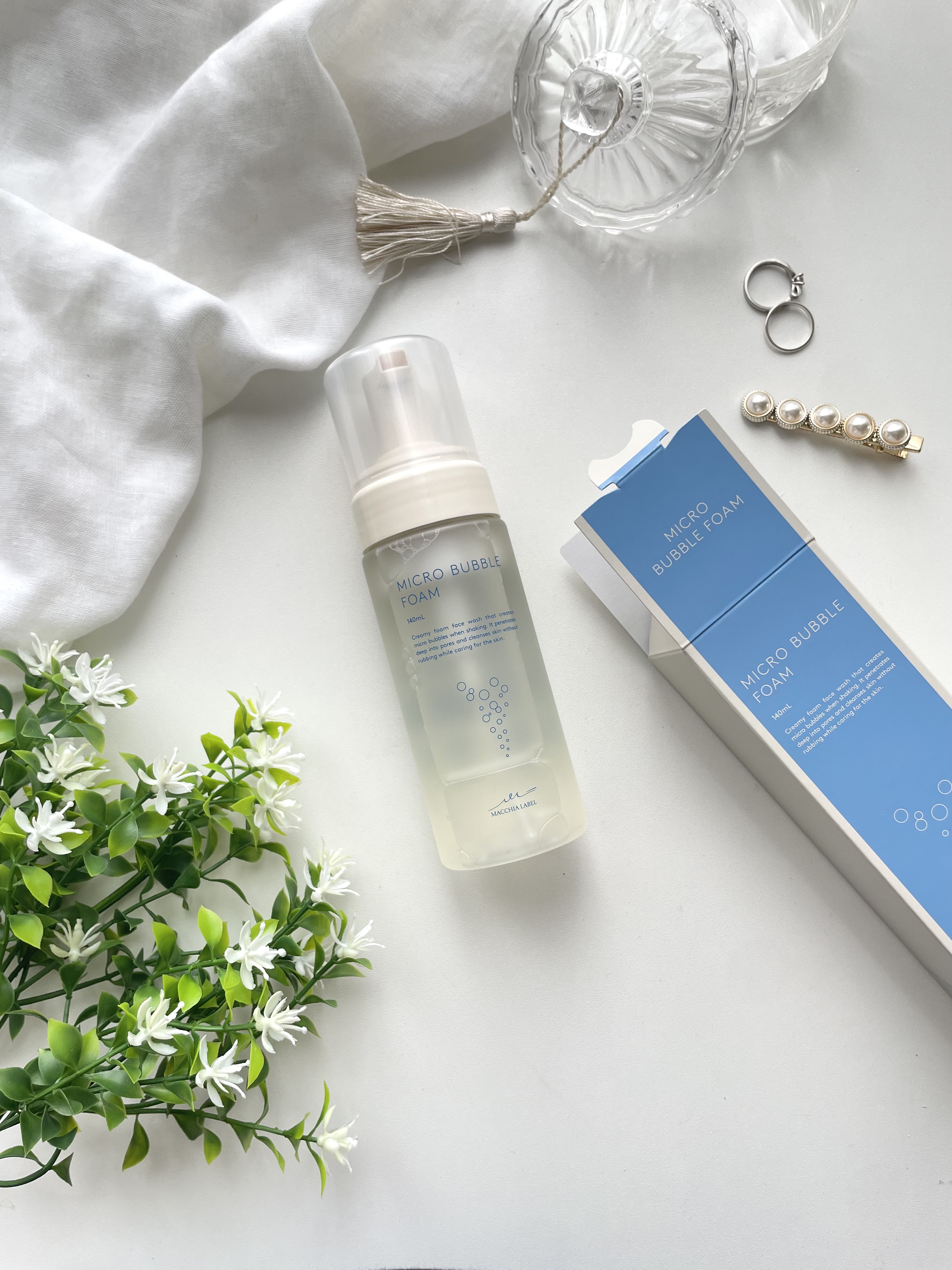 マイクロバブルフォーム/Macchia Label/泡洗顔を使ったクチコミ（1枚目）