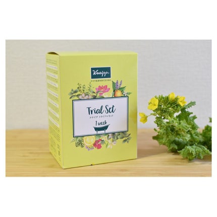 バスソルト トライアルセット/クナイプ/無機塩系入浴剤を使ったクチコミ(1枚目)