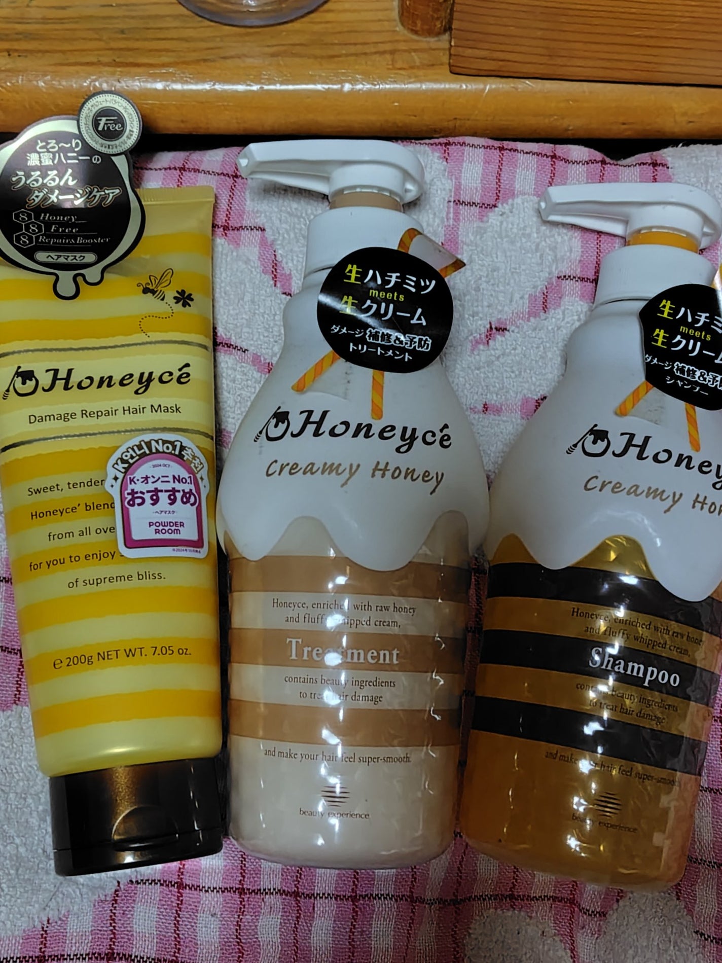 クリーミーハニー シャンプー/トリートメント/ハニーチェ/市販シャンプーを使ったクチコミ(1枚目)