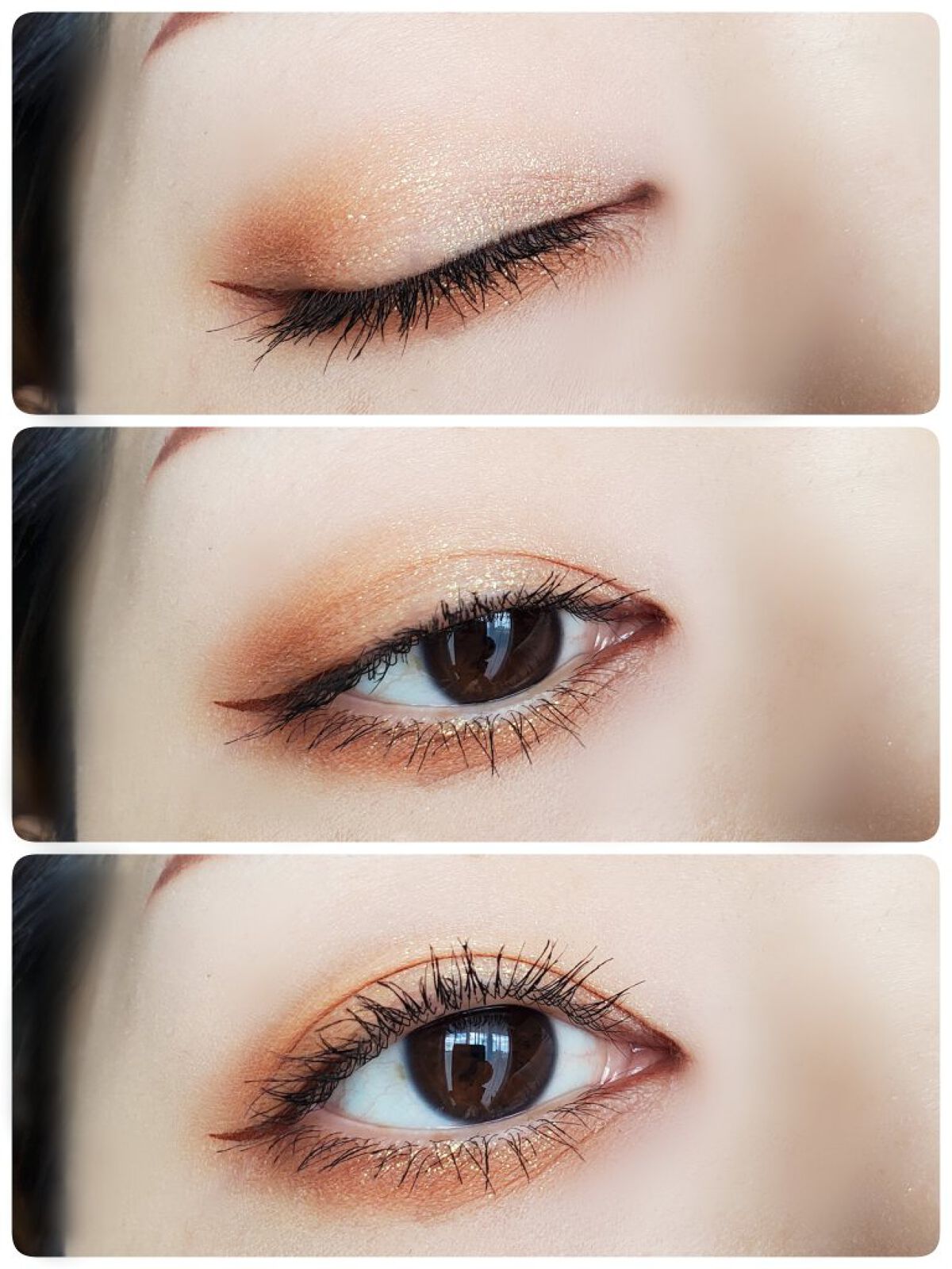 「密着アイライナー」ショート筆リキッド/デジャヴュ/リキッドアイライナーを使ったクチコミ（1枚目）