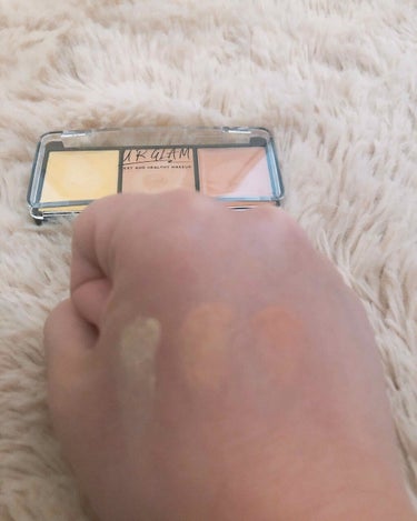 UR GLAM　CONCEALER PALETTE/U R GLAM/コンシーラーを使ったクチコミ（3枚目）