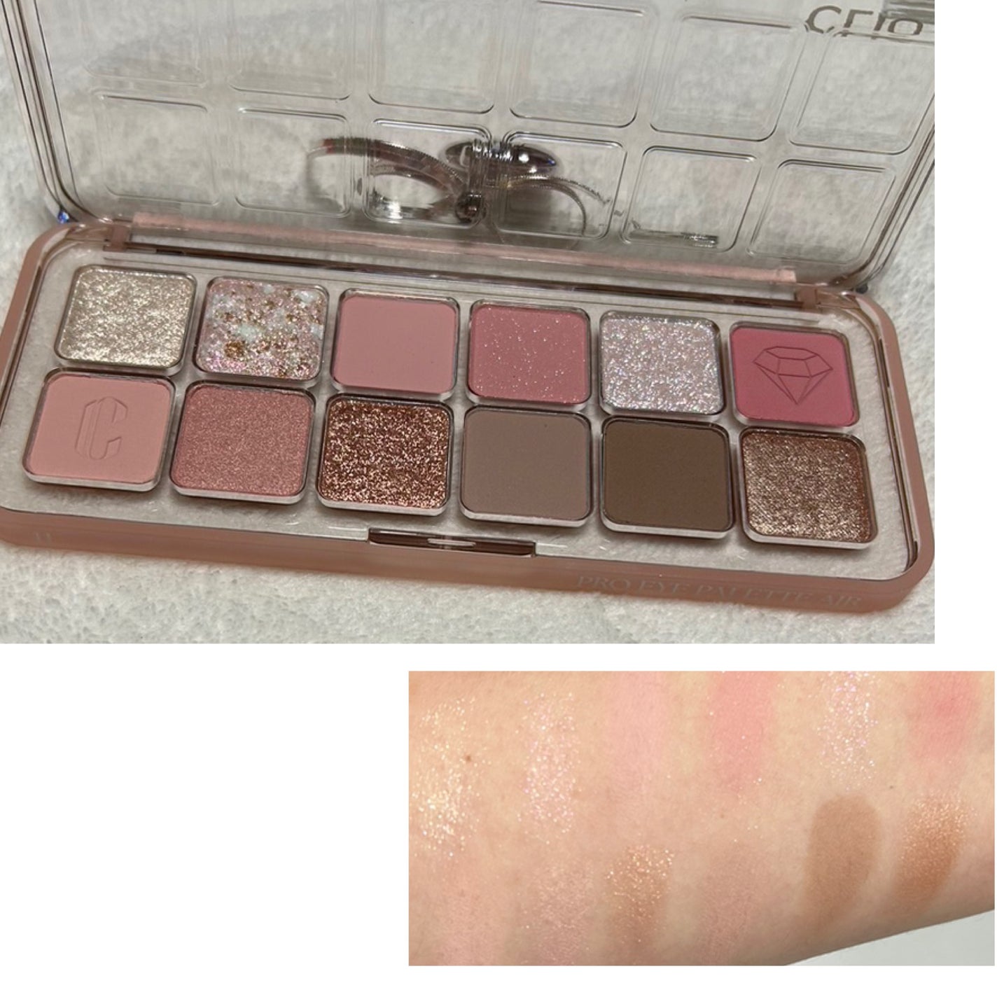 プロ アイ パレット エアー/CLIO/アイシャドウパレットを使ったクチコミ(2枚目)