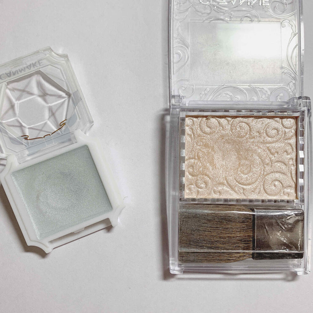 クリームハイライター/キャンメイク/クリームハイライトを使ったクチコミ（2枚目）