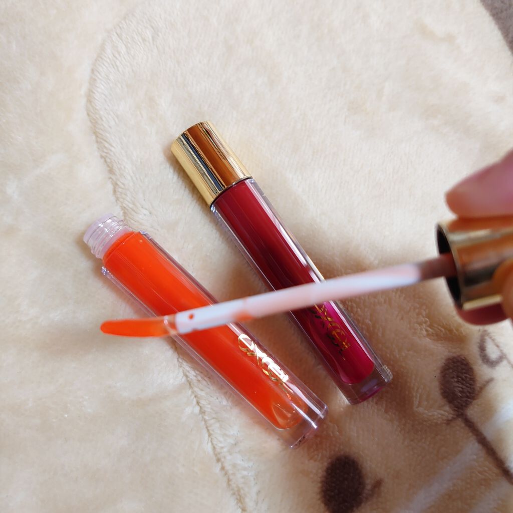 ニュアンスグロスオイル/excel/リップグロスを使ったクチコミ(2枚目)