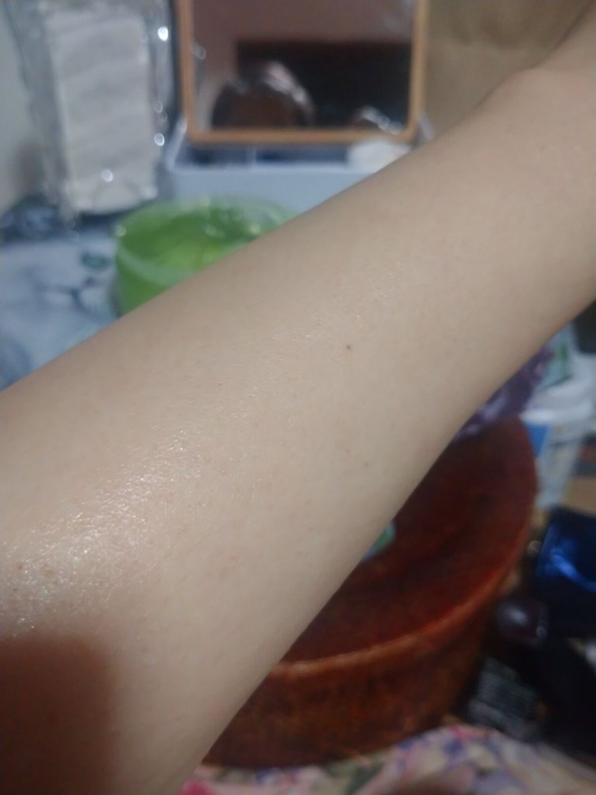 アロエベラ　モイスチャージェル/CENQUR/フェイスバームを使ったクチコミ（3枚目）