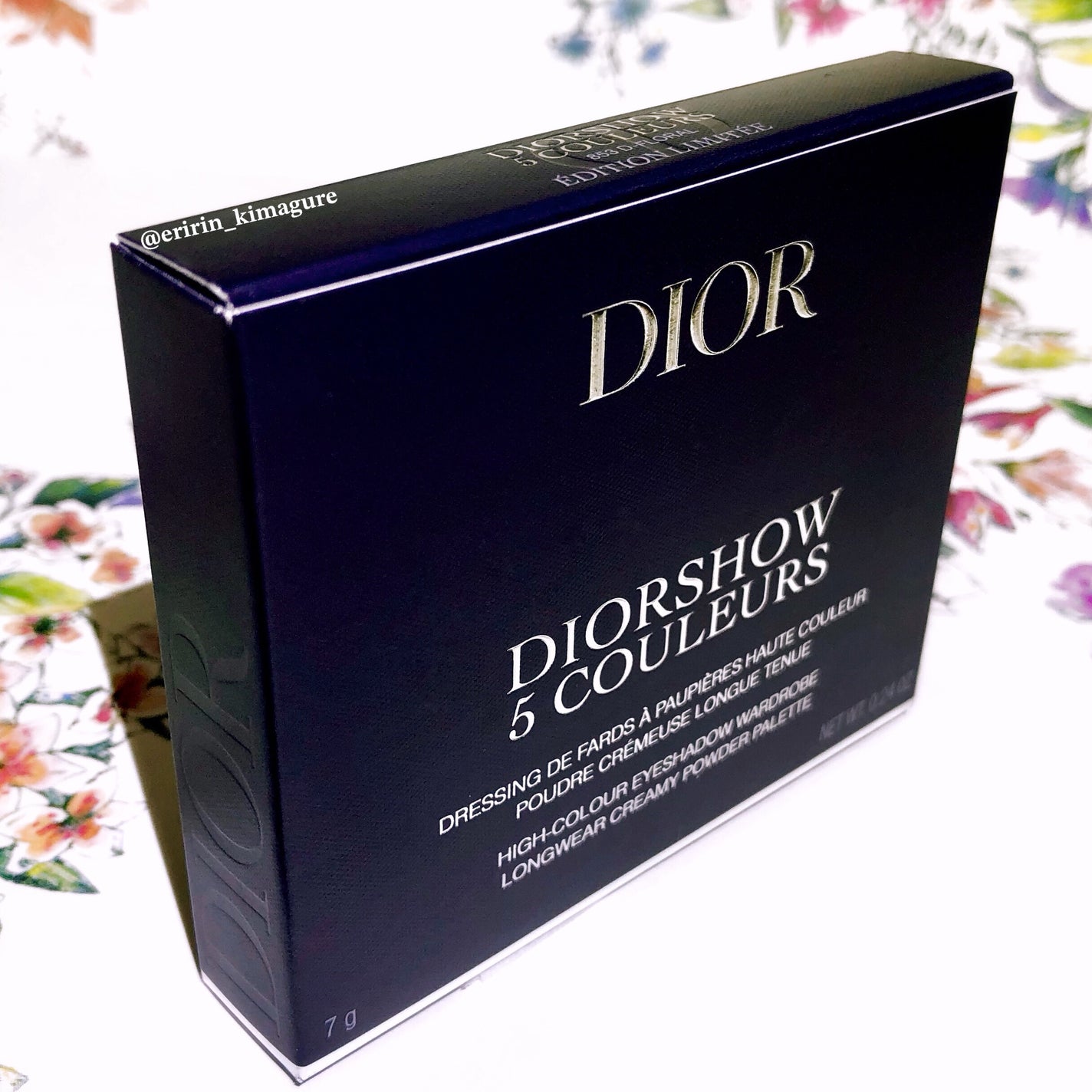 DIOR DIORSHOW 5 COULEURS 853 フローラル ポーチ新品 DIOR DIORSHOW 5 COULEURS 853 フローラル ポーチ新品 DIOR