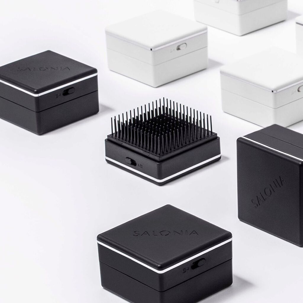 スクエアイオンブラシ/SALONIA/ヘアブラシを使ったクチコミ（1枚目）