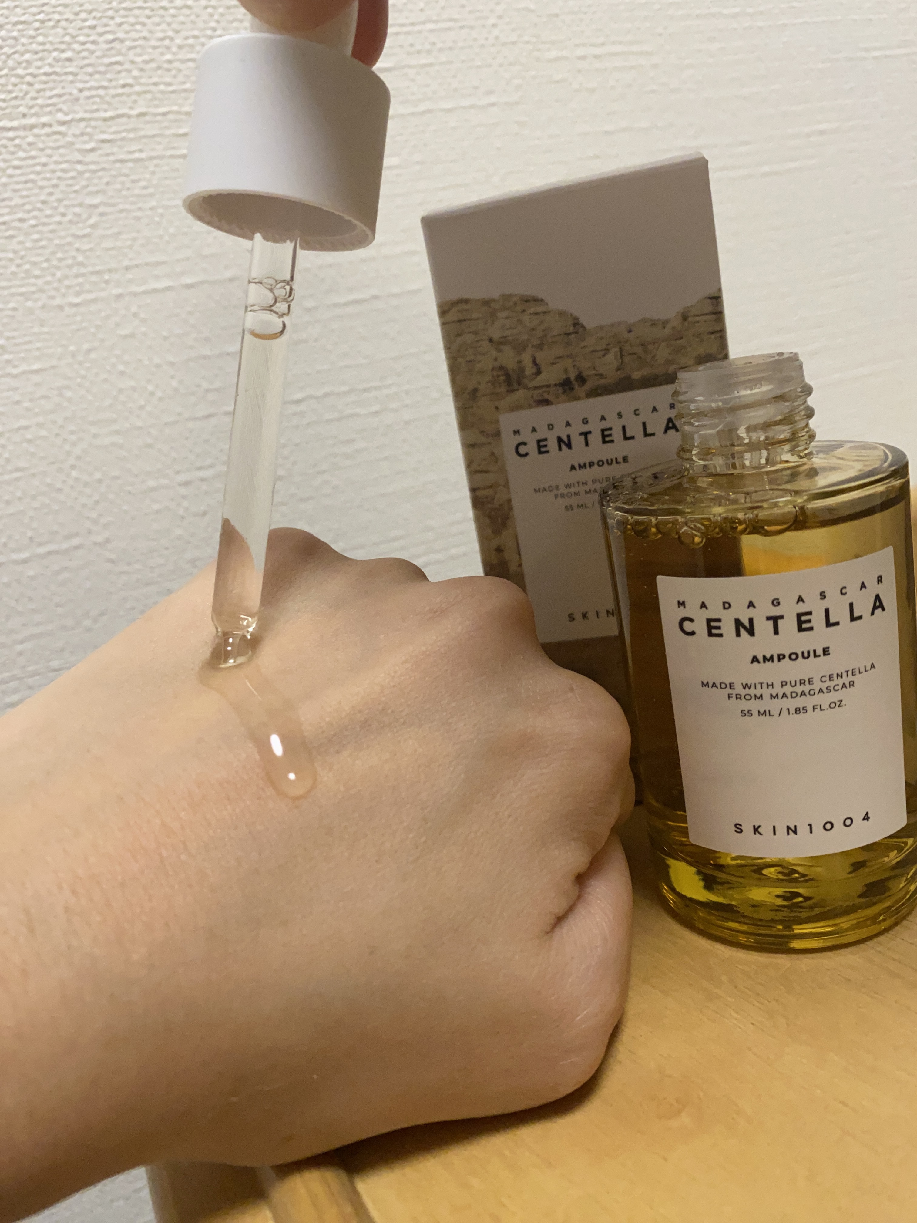 センテラ アンプル/SKIN1004/美容液を使ったクチコミ（2枚目）