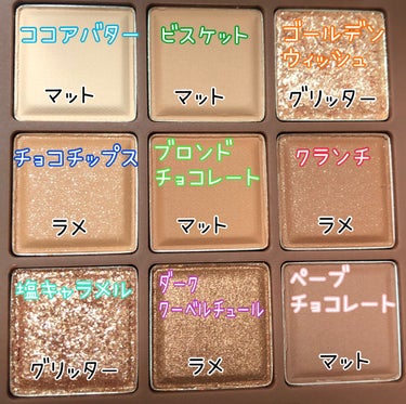 シャドウパレット 11 チョコレートファッジ/dasique/パウダーアイシャドウを使ったクチコミ（3枚目）