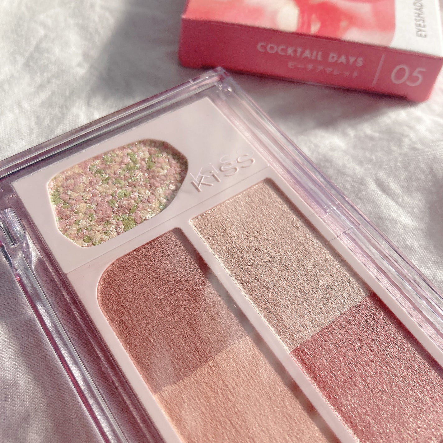 カクテルデイズ/KiSS/アイシャドウパレットを使ったクチコミ(1枚目)