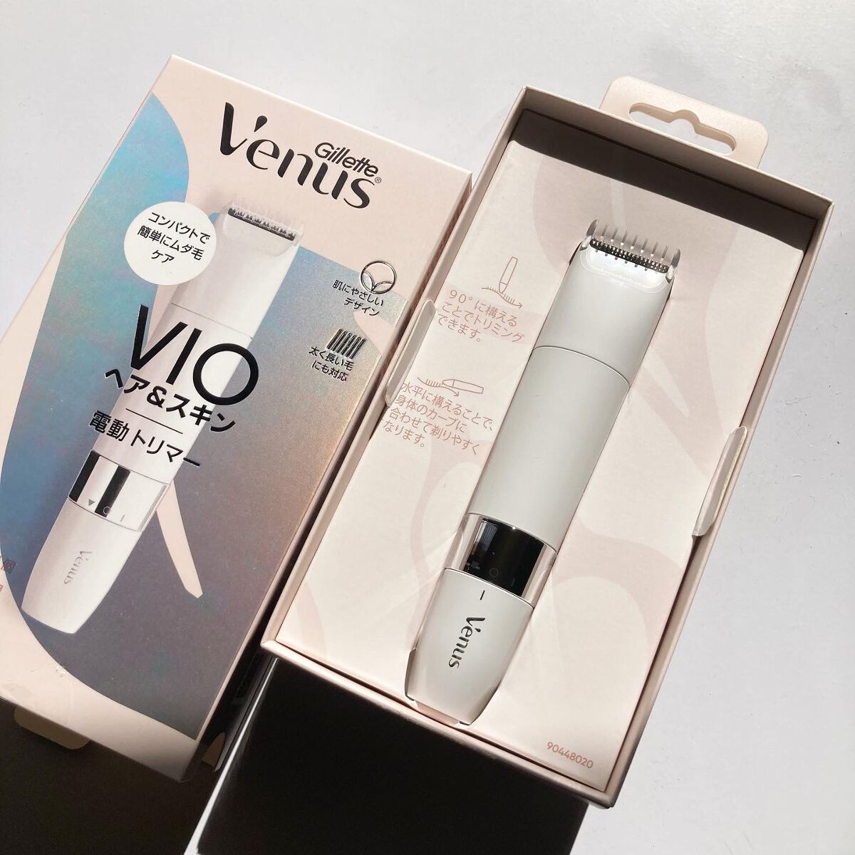 ヴィーナス VIO ヘア&スキン 電動トリマー/Gillette Venus/シェーバーを使ったクチコミ（1枚目）