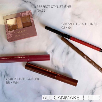 パーフェクトスタイリストアイズ/キャンメイク/アイシャドウパレットを使ったクチコミ(7枚目)