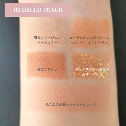 マルチキューブ/i’m meme/アイシャドウパレットを使ったクチコミ(5枚目)