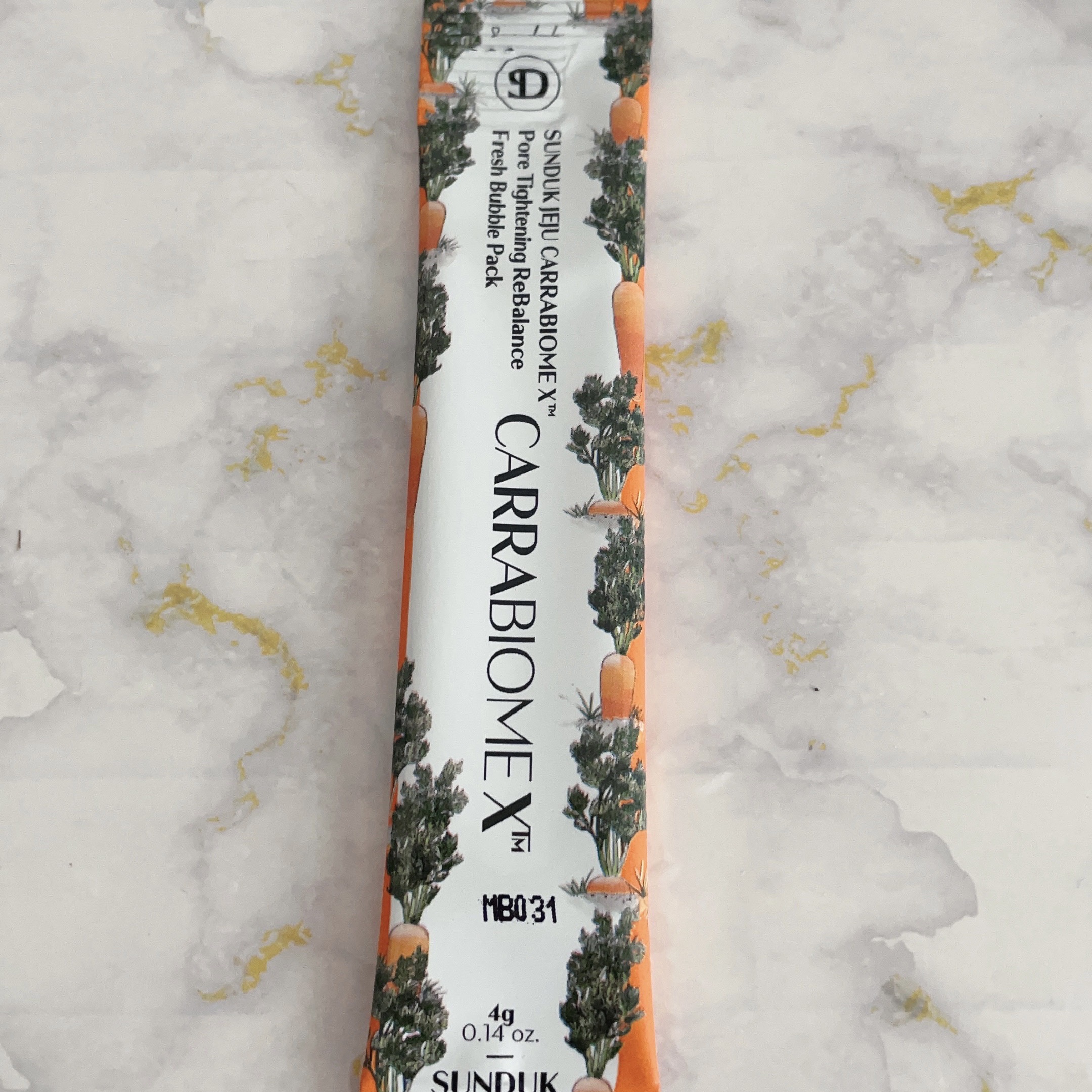 キャロットバブルパック/SUNDUK JEJU/洗い流すパック・マスクを使ったクチコミ（3枚目）